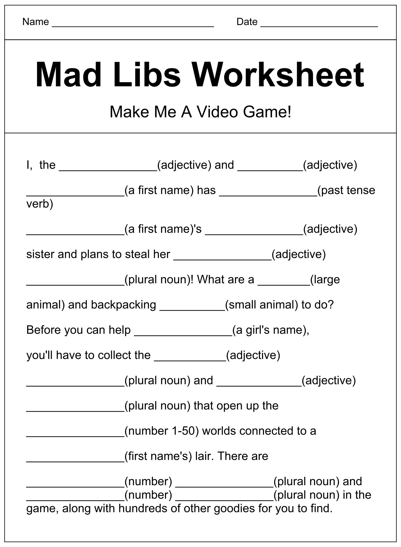 Adult Mad Libs First Date Mad Libs Computers Accessories 