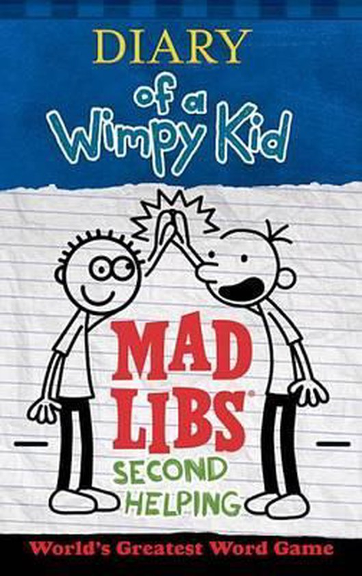 Diary Of A Wimpy Kid Mad Libs Patrick Kinney 9780515158281 Boeken 