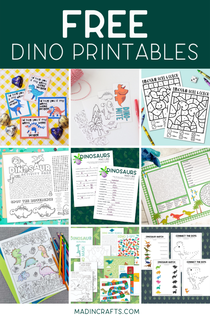 FREE PRINTABLE DINOSAUR MAD LIBS Printables Mad In Crafts