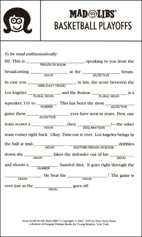 Free Printable Mad Libs For Kids Google Search Kids Mad Libs Mad 