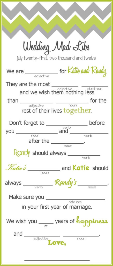 Funny Bridesmaid Mad Libs Printable 2022 Printablemadlibs