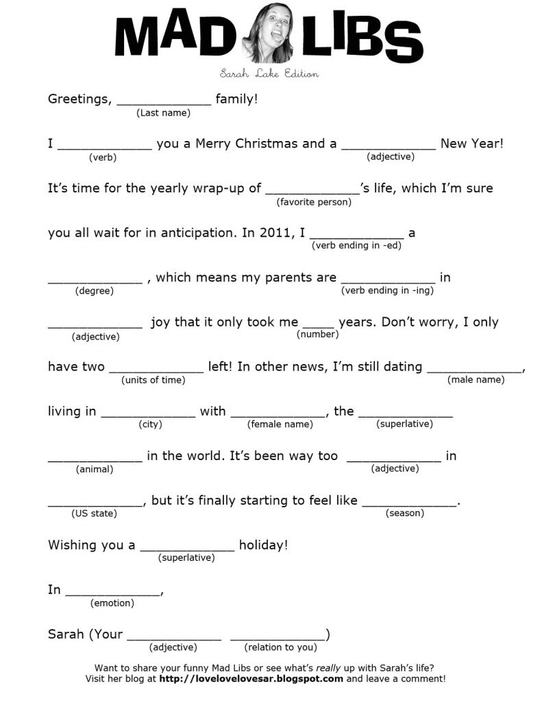 Mad Libs Elderly Printable Pdf 2022 Printablemadlibs