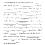 Mad Libs For Kids Printables Many Thematic Printable Papers This