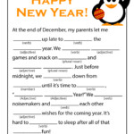 New Years Ad Libs Printable Games Woo Jr Kids Activities Children