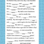 Pin By April Dikty Ordoyne On Mad Libs Father s Day Printable
