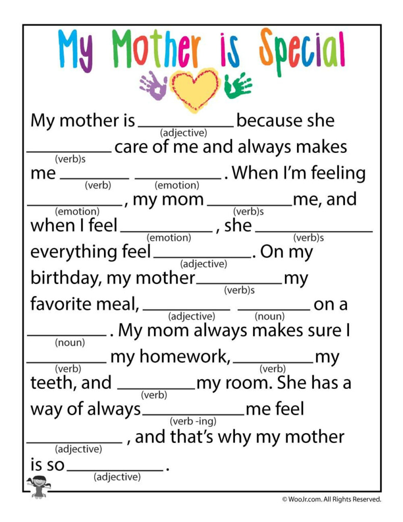 Printable Mimi Mad Libs Mothers Day 2022 Printablemadlibs