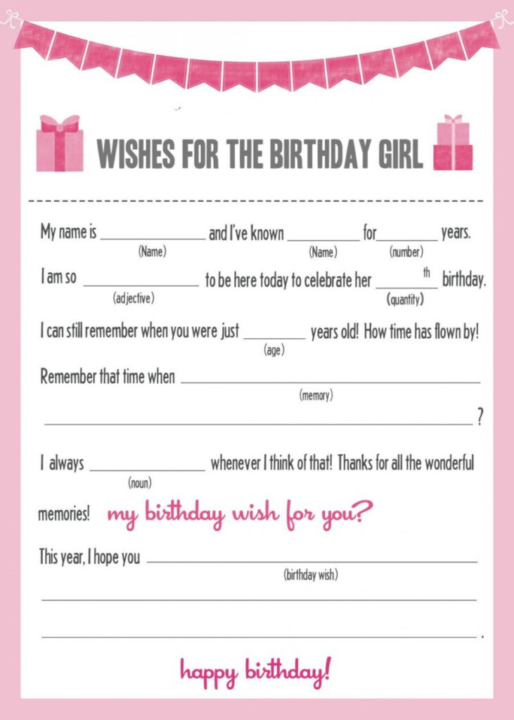 Printable Raunchy Adult Birthday Mad Libs 2022 Printablemadlibs