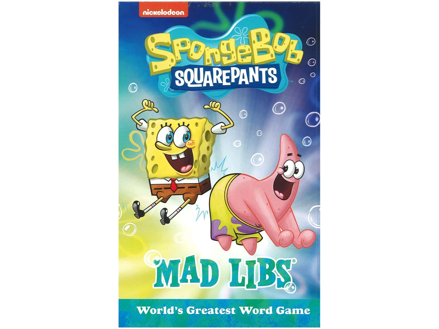 SpongeBob SquarePants Mad Libs Book CreateForLess