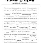 Super Silly Mad Libs Junior Printable Printable Mad Libs