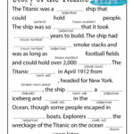 Titanic Fill In The Blank Ad Libs Woo Jr Kids Activities Children