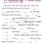 Wedding Mad Libs Free Printable 11 Explore Top Designs Created By The