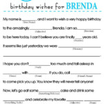 12 Funny Birthday Mad Libs Kitty Baby Love