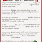 32 Interesting Christmas Mad Libs Kitty Baby Love