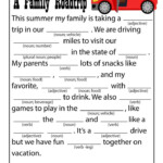 A Family Road Trip Printable Ad Lib Woo Jr Kids Activities Road
