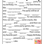 Birthday Party Ad Libs Woo Jr Kids Activities Children s