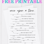 Bridal Shower Mad Libs Free Printable Free Bridal Shower Games