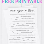 Bridal Shower Mad Libs Free Printable Free Bridal Shower Games Funny