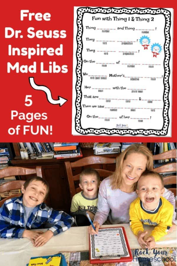 Dr Suess Mad Libs Free Printable 2022 Printablemadlibs