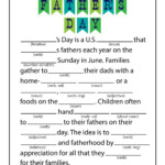 Fathers Day Mad Libs Card THE SHOOT