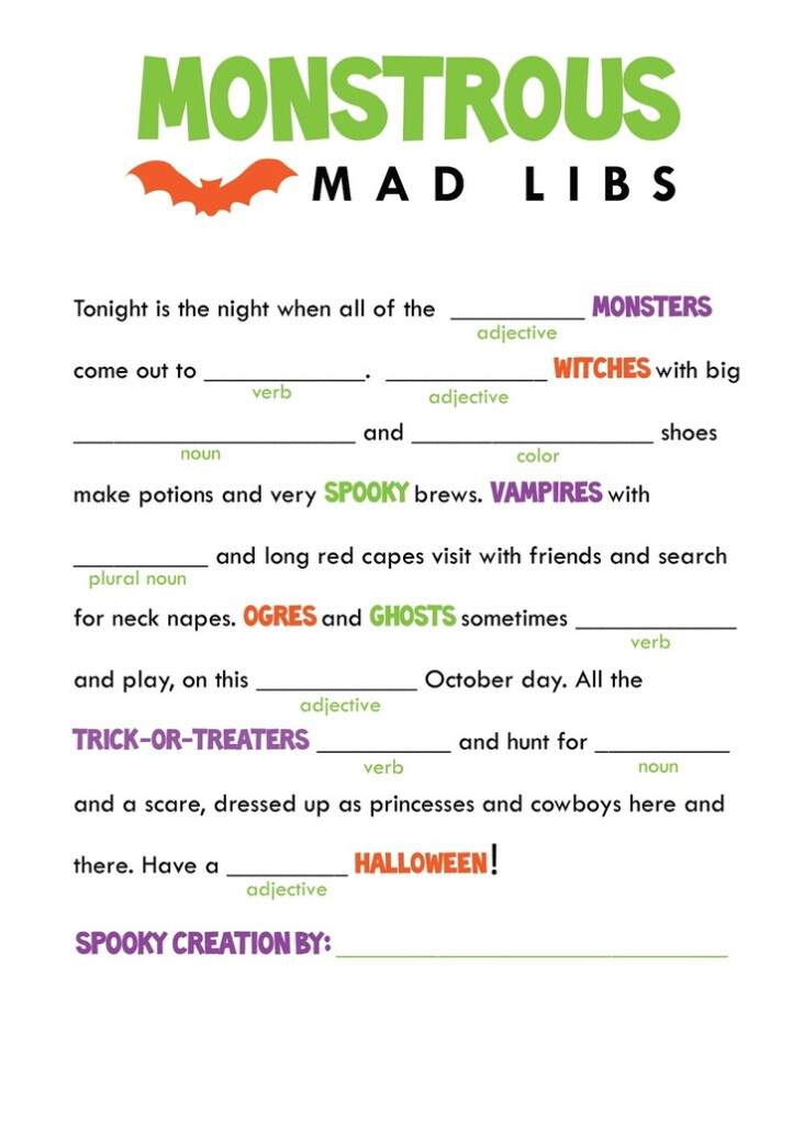 Free Mad Lib Template 12 Free Printable Thanksgiving Kids Activity 