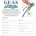 Free Printable Mardi Gras Games Free Printable