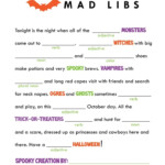 Mad Lib Generator Printable 2023 Printablemadlibs