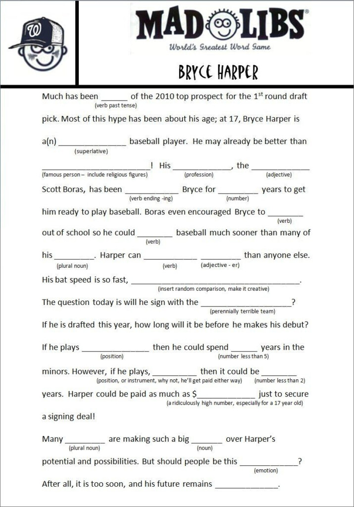 Mad Lib Generator Printable 2023 Printablemadlibs