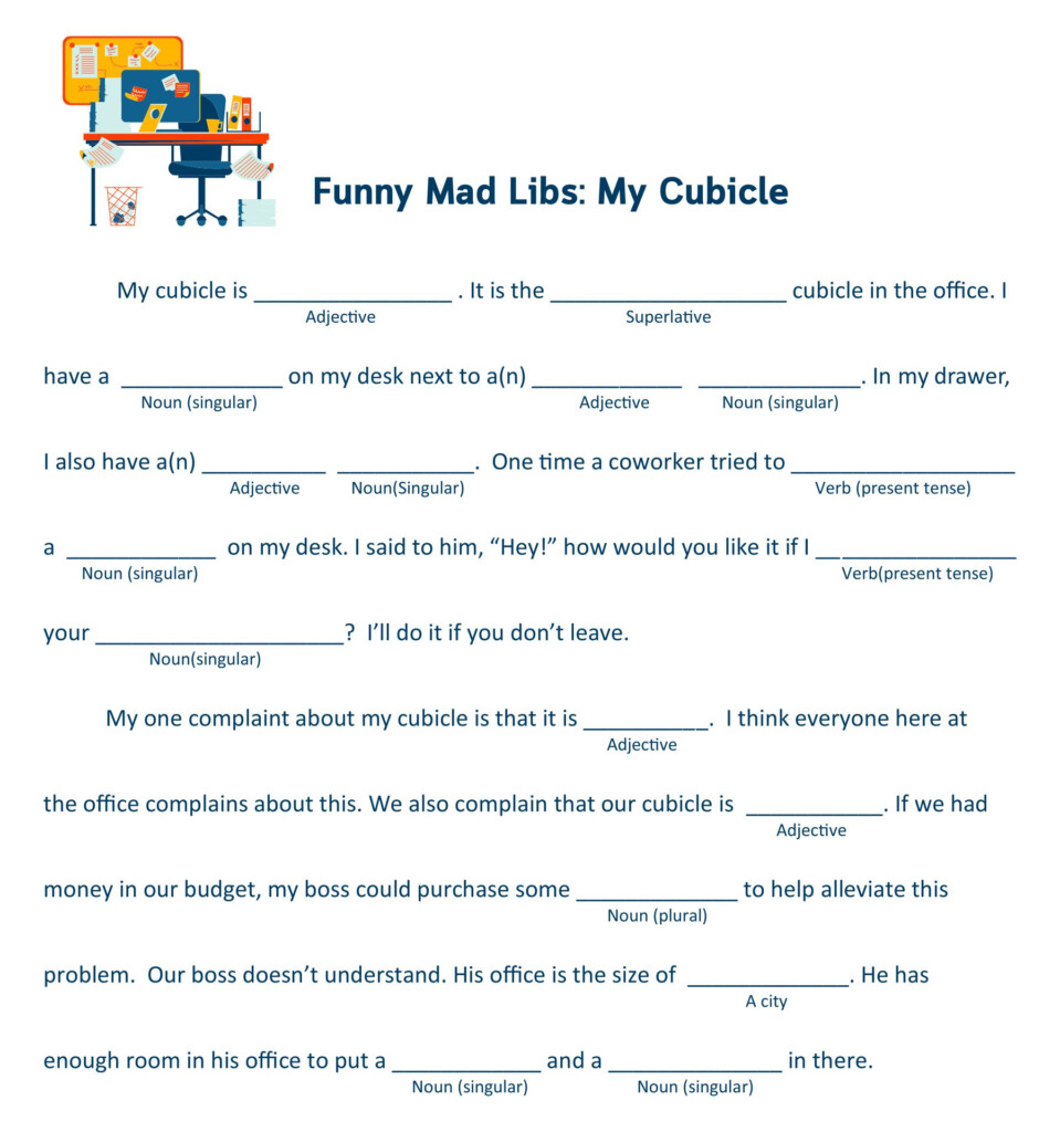 Mad Libs Online Free Printable Printables Mad Libs Mad Libs Online 