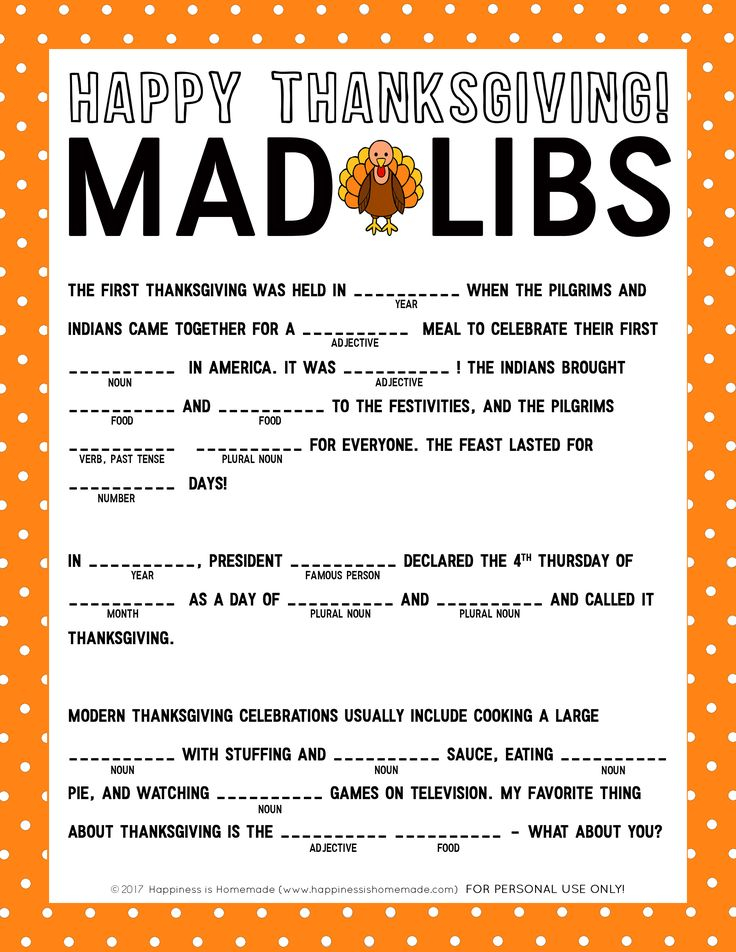 Mad Libs Printable For Kids Printable Blank World