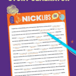 Nick Libs Story Generator Virtual Birthday Party Story Generator