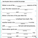Printable 4th Grade Parts Of Speech Worksheets SplashLearn