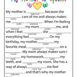 Printable Mother s Day Mad Libs Printable Word Searches