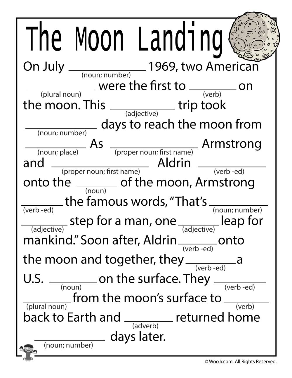 Science Mad Libs Printable Free Math Problems