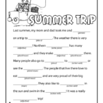 Summer Trip Ad Libs Woo Jr Kids Activities Summer Worksheets Mad