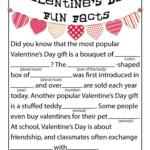 Toys Games Elementary Activity Sheet Printable Valentines Day