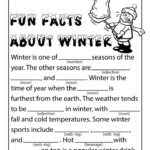 Winter Ad Libs Fill In The Blanks Stories Fun Facts For Kids Facts